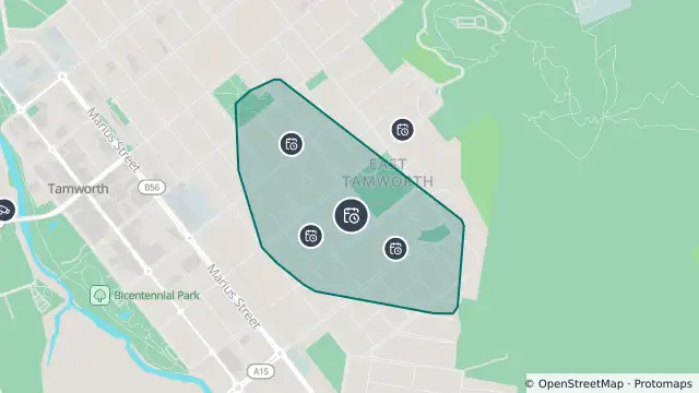 Map of Planned Power Outage — Incd-138434-R and nearby items