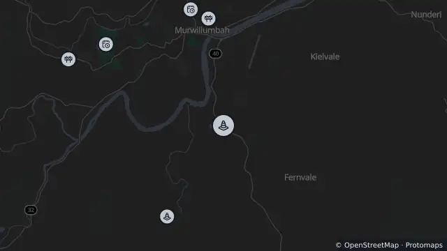Map of Hazard Road Damage — Tweed Valley Way, South Murwillumbah and nearby items