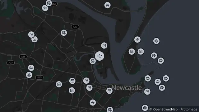 Map of Air Quality — Carrington and nearby items