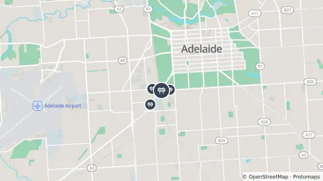 Map of Mowing — Greenhill Road, Wayville and nearby items