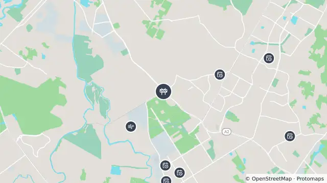Map of Scheduled Roadwork Surveying — Windsor Road, Vineyard and nearby items