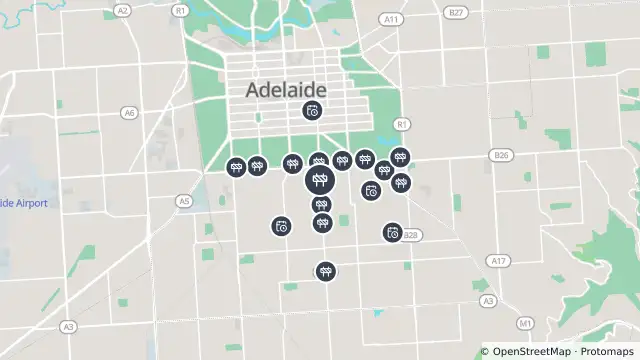 Map of Footpath Maintenance/Repairs — Unley Road, Unley and nearby items