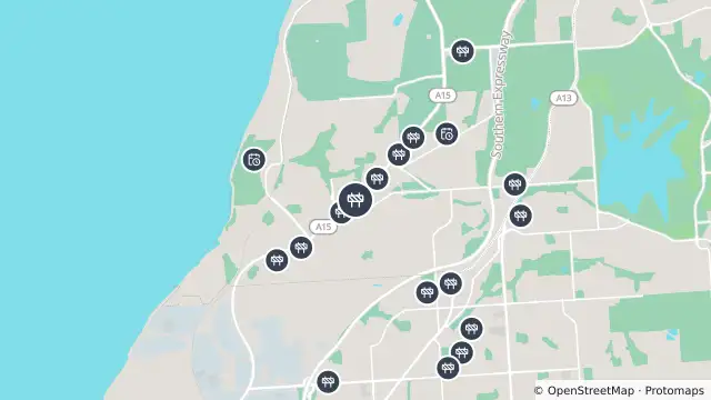 Map of Mowing — Lonsdale Road, Hallett Cove and nearby items