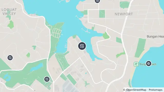 Map of Planned Power Outage — Mona Vale and nearby items