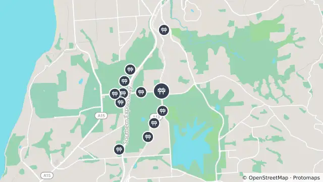 Map of Mowing — Main South Road, O'halloran Hill and nearby items
