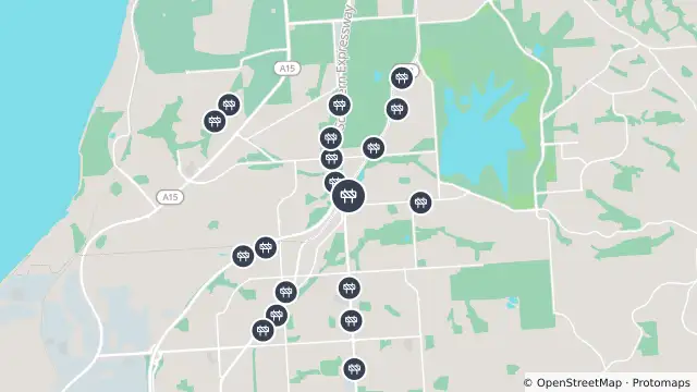 Map of Mowing — Panalatinga Road, Happy Valley and nearby items
