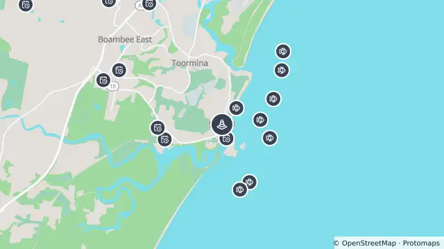 Map of Special Event — First Avenue, Sawtell and nearby items