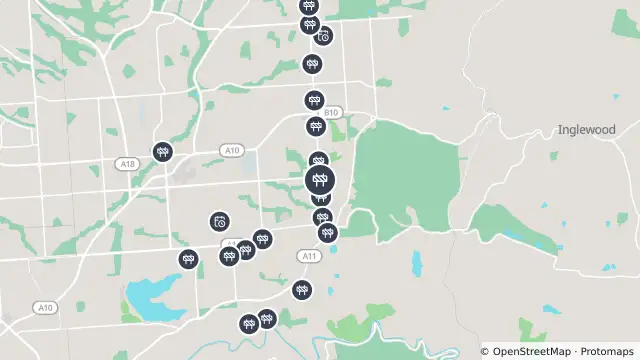 Map of Survey — Hancock Road, Vista and nearby items