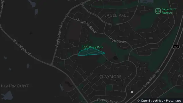 Map of Planned Power Outage — Claymore and nearby items