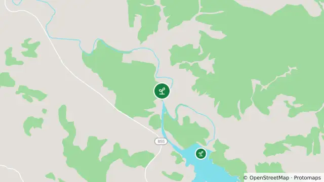 Map of Algal Status Green — Windamere Downstream (Cudgegong River) and nearby items