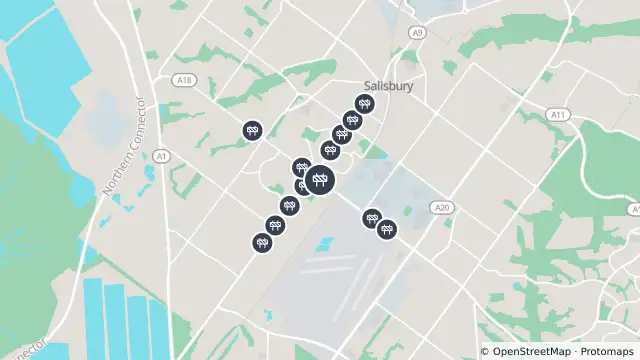 Map of Mowing — Kings Road, Parafield Gardens and nearby items