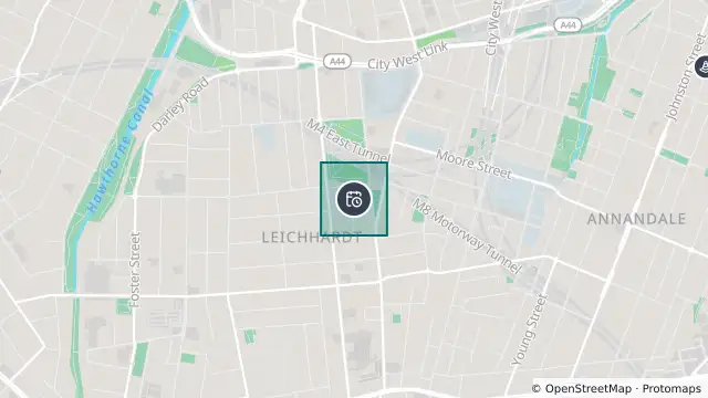 Map of Planned Power Outage — Leichhardt and nearby items
