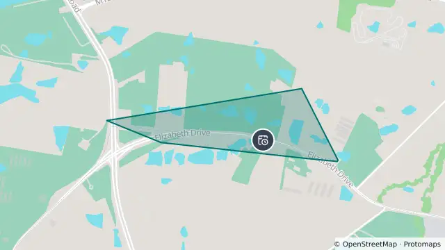 Map of Planned Power Outage — Badgerys Creek, Luddenham and nearby items