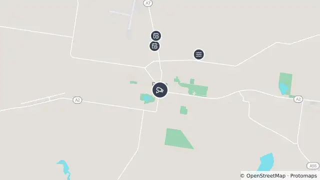 Map of Roma - Carnarvon Highway - North and nearby items