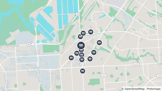 Map of Mowing — Port Wakefield Road, Cavan and nearby items