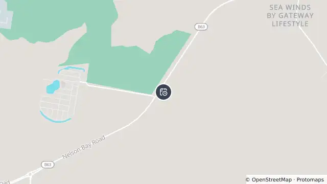 Map of Planned Power Outage — Anna Bay and nearby items