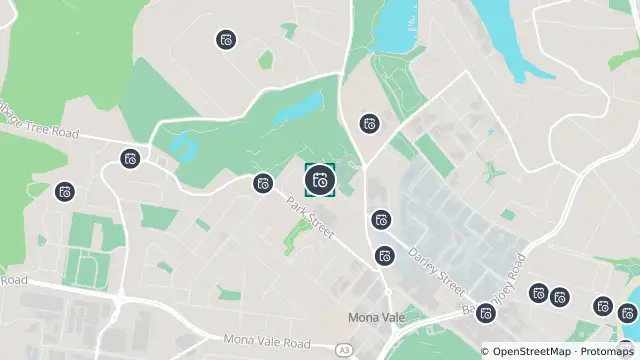 Map of Planned Power Outage — Mona Vale and nearby items