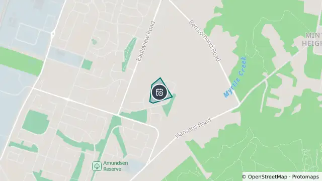Map of Planned Power Outage — Minto and nearby items
