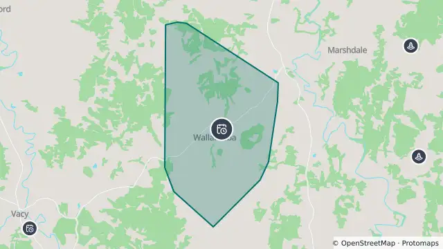 Map of Planned Power Outage — Incd-138279-R and nearby items