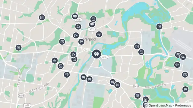 Map of Scheduled Roadwork Intersection Upgrade — Newbridge Road, Moorebank and nearby items