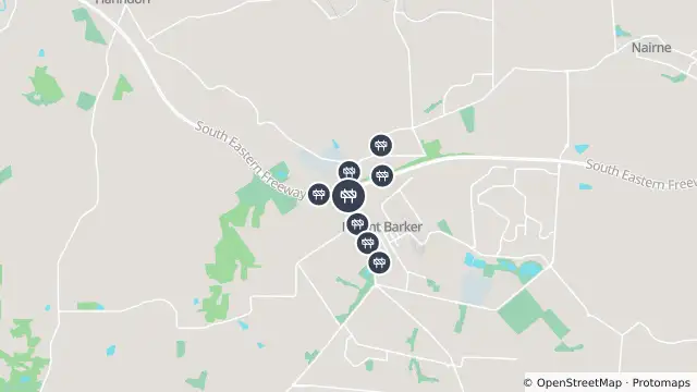 Map of Junction Upgrade — Mount Barker Ramp To Adelaide, Mount Barker and nearby items
