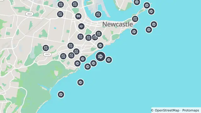 Map of Smart Drumline Location — Bar and nearby items