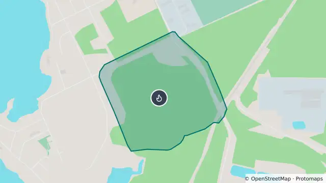 Map of Fuel Reduction Burn — George Town and nearby items