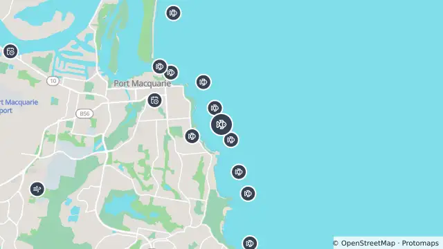 Map of Smart Drumline Location — Flynns and nearby items