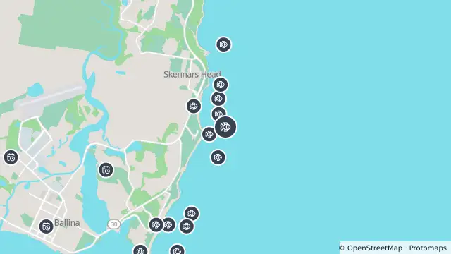 Map of Smart Drumline Location — Sharpes and nearby items