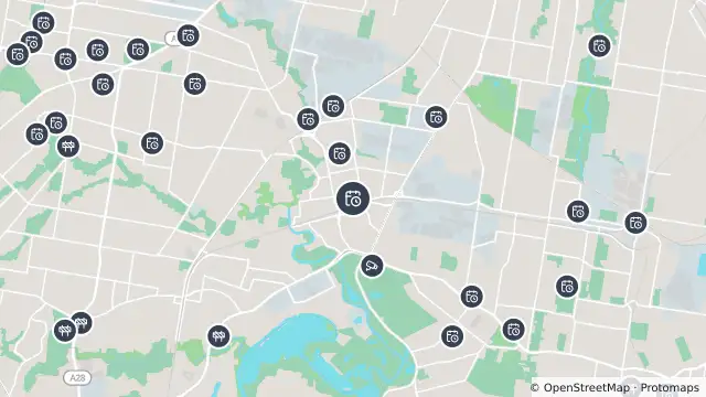 Map of Planned Power Outage — Fairfield East and nearby items