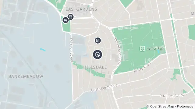 Map of Planned Power Outage — Hillsdale and nearby items