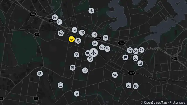 Map of Special Event — Railway Parade, Burwood and nearby items