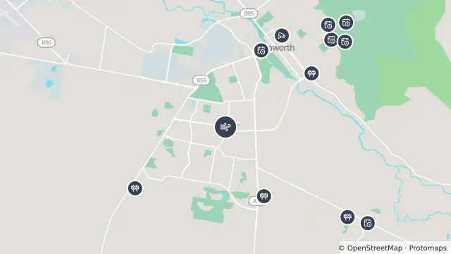 Map of Air Quality — Tamworth and nearby items