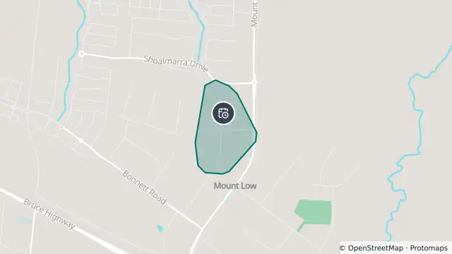 Map of Planned Power Outage — Mount Low and nearby items
