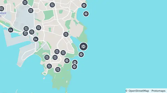 Map of Smart Drumline Location — Malabar and nearby items