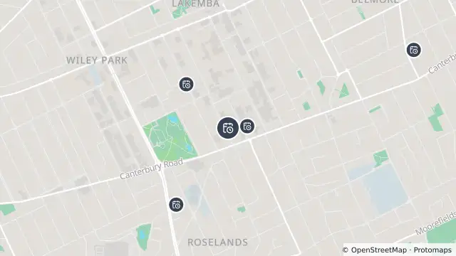 Map of Planned Power Outage — Lakemba and nearby items