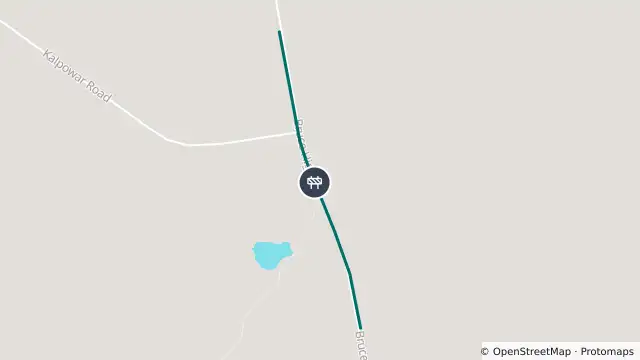 Map of Roadworks — Bruce Highway — Kolonga and nearby items