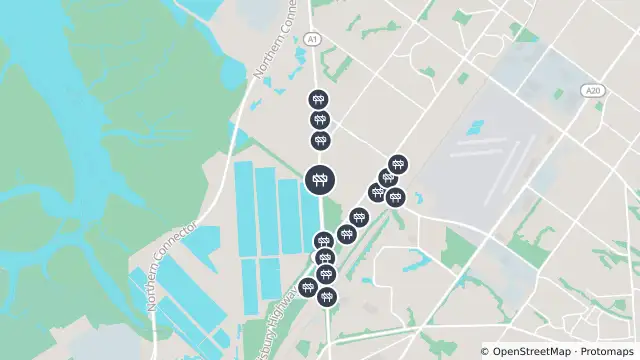 Map of Tree Pruning — Port Wakefield Road, Dry Creek and nearby items