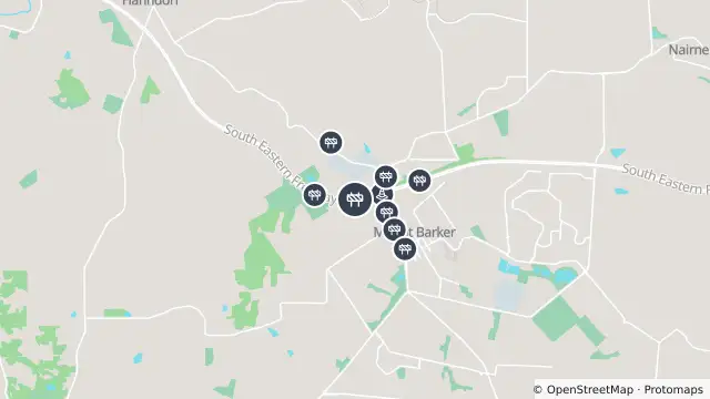 Map of Junction Upgrade — South Eastern Freeway, Totness and nearby items