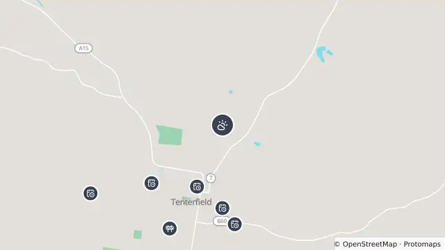 Map of Adverse Weather Water Over Road — Old Ballandean Road, Tenterfield and nearby items