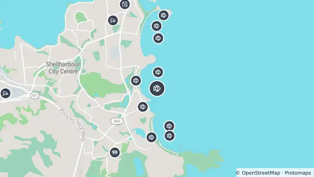 Map of Smart Drumline Location — Shellharbour North/Nuns and nearby items