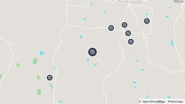 Map of Planned Power Outage — Warragul South and nearby items