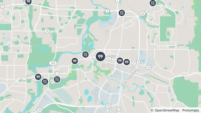 Map of Great Eastern Hwy At Helena St, Midland - Maintenance 7am To 5pm and nearby items