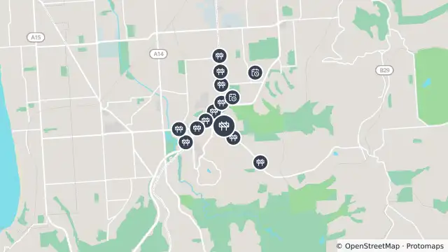 Map of Mowing — Shepherds Hill Road, Eden Hills and nearby items