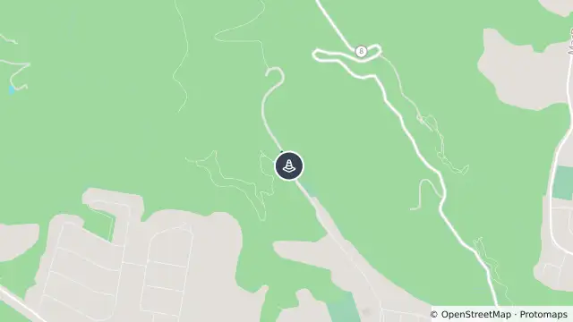 Map of Hazard — Knoll Road — Tamborine Mountain and nearby items
