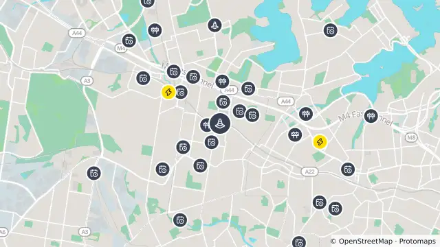 Map of Special Event — Railway Parade, Burwood and nearby items