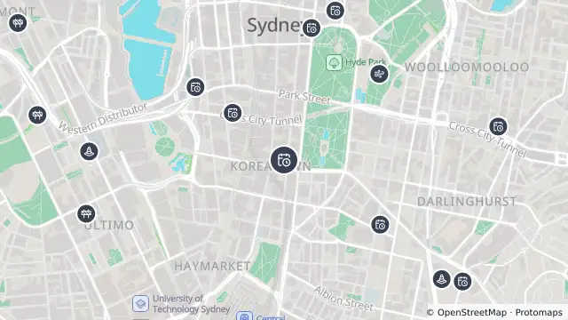 Map of Planned Power Outage — Sydney and nearby items