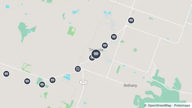 Map of Asphalt Works — Murray Street, Tanunda and nearby items