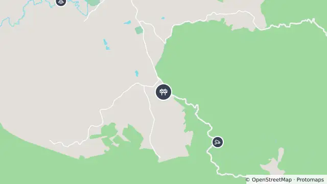 Map of Scheduled Roadwork Maintenance — Waterfall Way, Dorrigo Mountain and nearby items