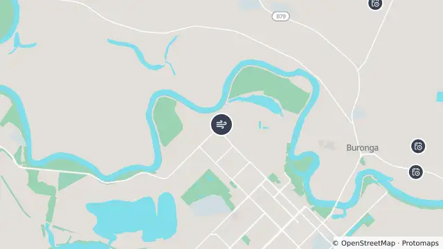 Map of Mildura (Mallee) and nearby items